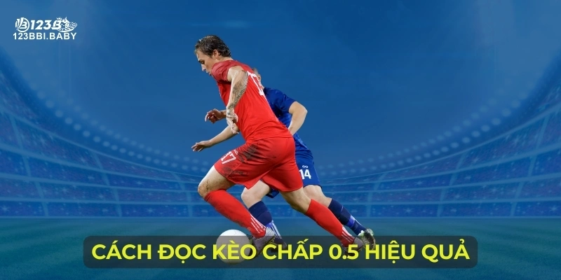 Cách đọc kèo chấp 0.5 hiệu quả